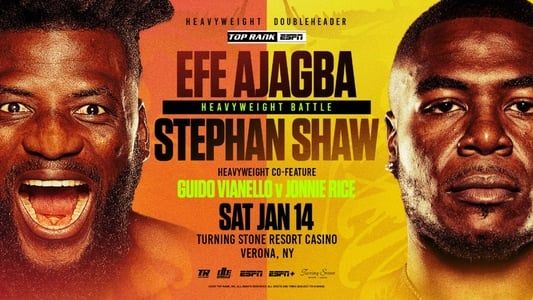 Efe Ajagba vs. Stephan Shaw