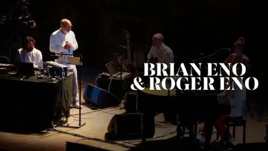 Brian Eno & Roger Eno -  concert au pied de l’Acropole d’Athènes