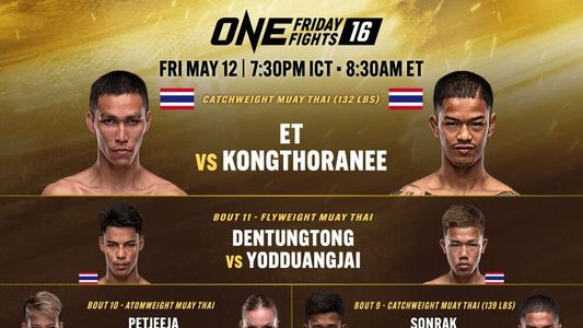 Image ONE Friday Fights 16: ET vs. Kongthoranee