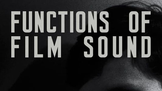 Image Functions of Film Sound