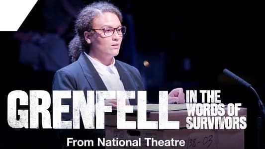 National Theatre Live: Grenfell: in the words of survivors