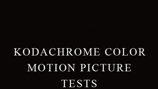 Kodachrome Two-Color Test Shots No. III