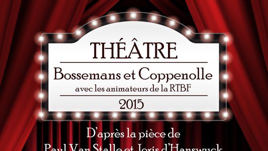 Bossemans et Coppenolle avec les animateurs de la RTBF