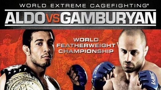 Image WEC 51: Aldo vs. Gamburyan