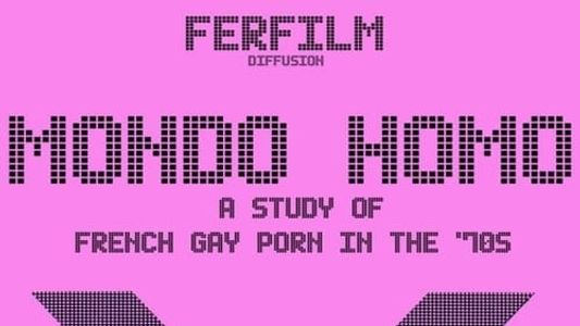 Mondo Homo : Enquête sur le cinéma pornographique homosexuel français des années 70
