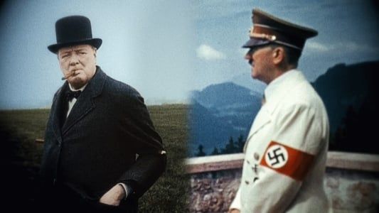 Image Hitler et Churchill : le combat de l'aigle et du lion
