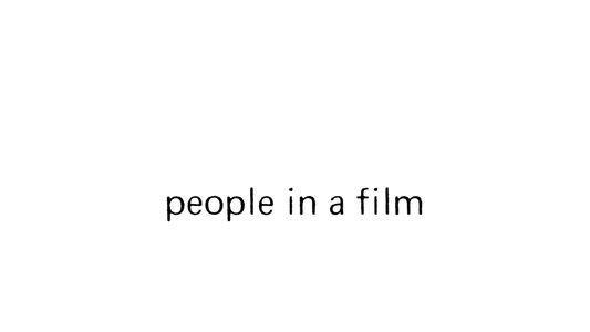 People In A Film