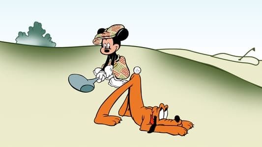 Image Mickey et Pluto Golfeurs