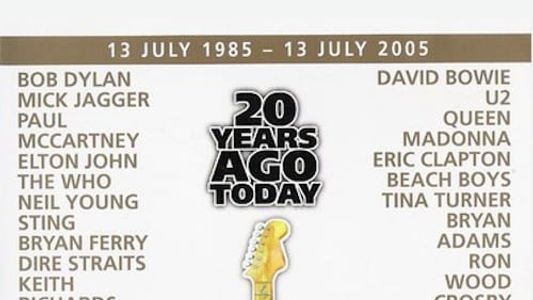 Live Aid: 20 Years Ago Today