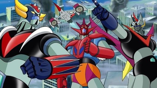 Image Goldorak, Getter Robot G, Great Mazinger contre Le Dragonosaure