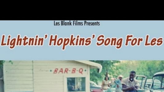 Lightnin' Hopkins' Song For Les