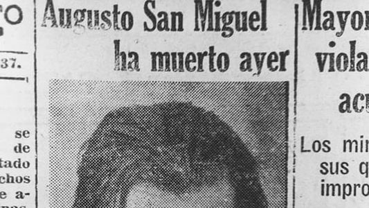 Image Augusto San Miguel Died Yesterday