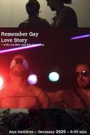 Remember Gay Love Story