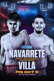 Emanuel Navarrete vs. Ruben Villa 2020 streaming