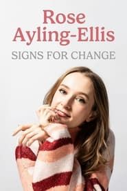 Rose Ayling-Ellis: Signs for Change series tv