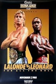 Sugar Ray Leonard vs. Donny Lalonde series tv