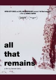 All that remains series tv