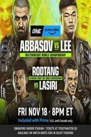 Image ONE on Prime Video 4: Abbasov vs. Lee
