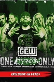 GCW One Afternoon Only series tv