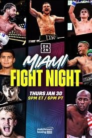 DAZN Miami Fight Night series tv