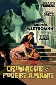 Chronicle of Poor Lovers 1954 streaming