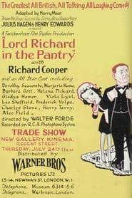 Image Lord Richard in the Pantry 1930