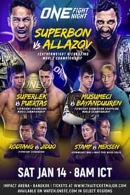 ONE Fight Night 6: Superbon vs. Allazov series tv