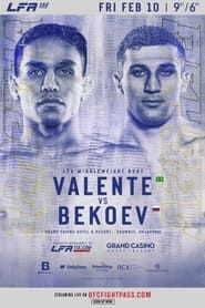 LFA 152: Valente vs. Bekoev 2023 streaming