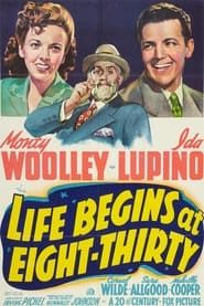 Affiche de Life Begins at Eight-Thirty