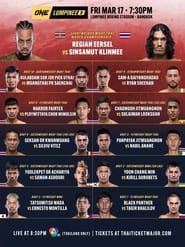 ONE Friday Fights 9: Eersel vs. Sinsamut 2 series tv