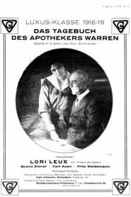 Das Tagebuch des Apothekers Warren (1918)