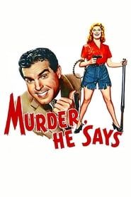 Image Murder, He Says 1945