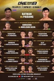 watch ONE Friday Fights 13: Batman vs. Paidang