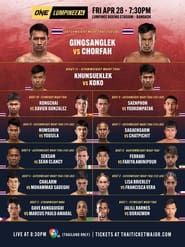 watch ONE Friday Fights 14: Gingsanglek vs. Chorfah