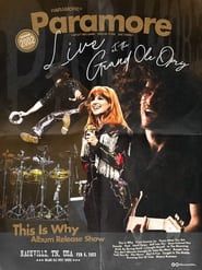 Paramore: Live at the Grand Ole Opry series tv