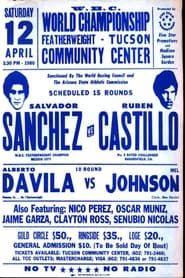 Salvador Sanchez vs. Ruben Castillo series tv