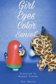 Girl Eyes Color Sunset series tv
