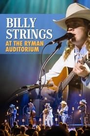 Billy Strings | At the Ryman Auditorium series tv