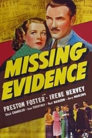 Missing Evidence series tv