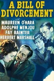 Un projet de loi de Divorcement 1940 streaming