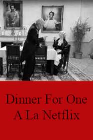 DInner for one a la Netflix series tv