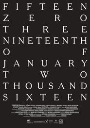 fifteen zero three nineteenth of january two thousand sixteen series tv