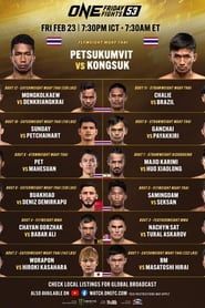 ONE Friday Fights 53: Phetsukumvit vs. Kongsuk series tv