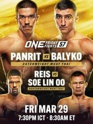 ONE Friday Fights 57: Panrit vs. Balyko series tv