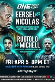 Image ONE Fight Night 21: Eersel vs. Nicolas