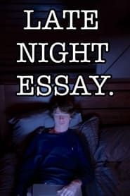 Late Night Essay series tv