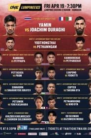 ONE Friday Fights 59: Yamin vs. Ouraghi series tv