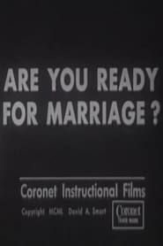 Are You Ready for Marriage? series tv