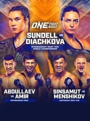 Image ONE Fight Night 22: Sundell vs. Diachkova 2024