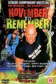 watch ECW November to Remember 1999